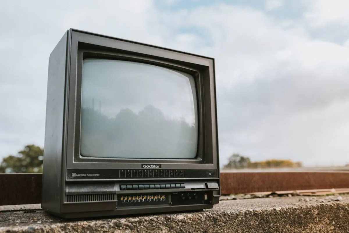 vintage television